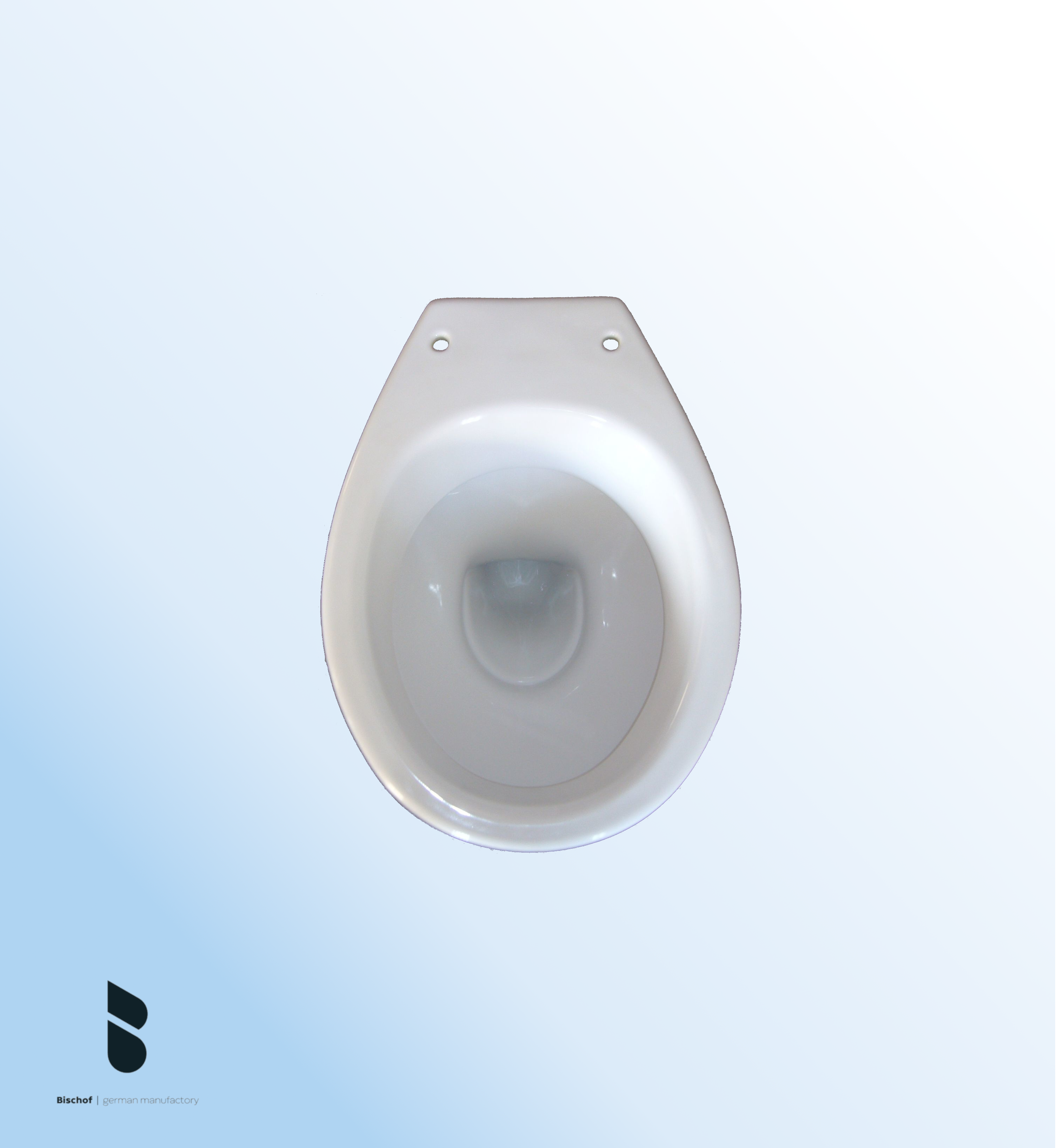 Stand WC weiß Tiefspüler