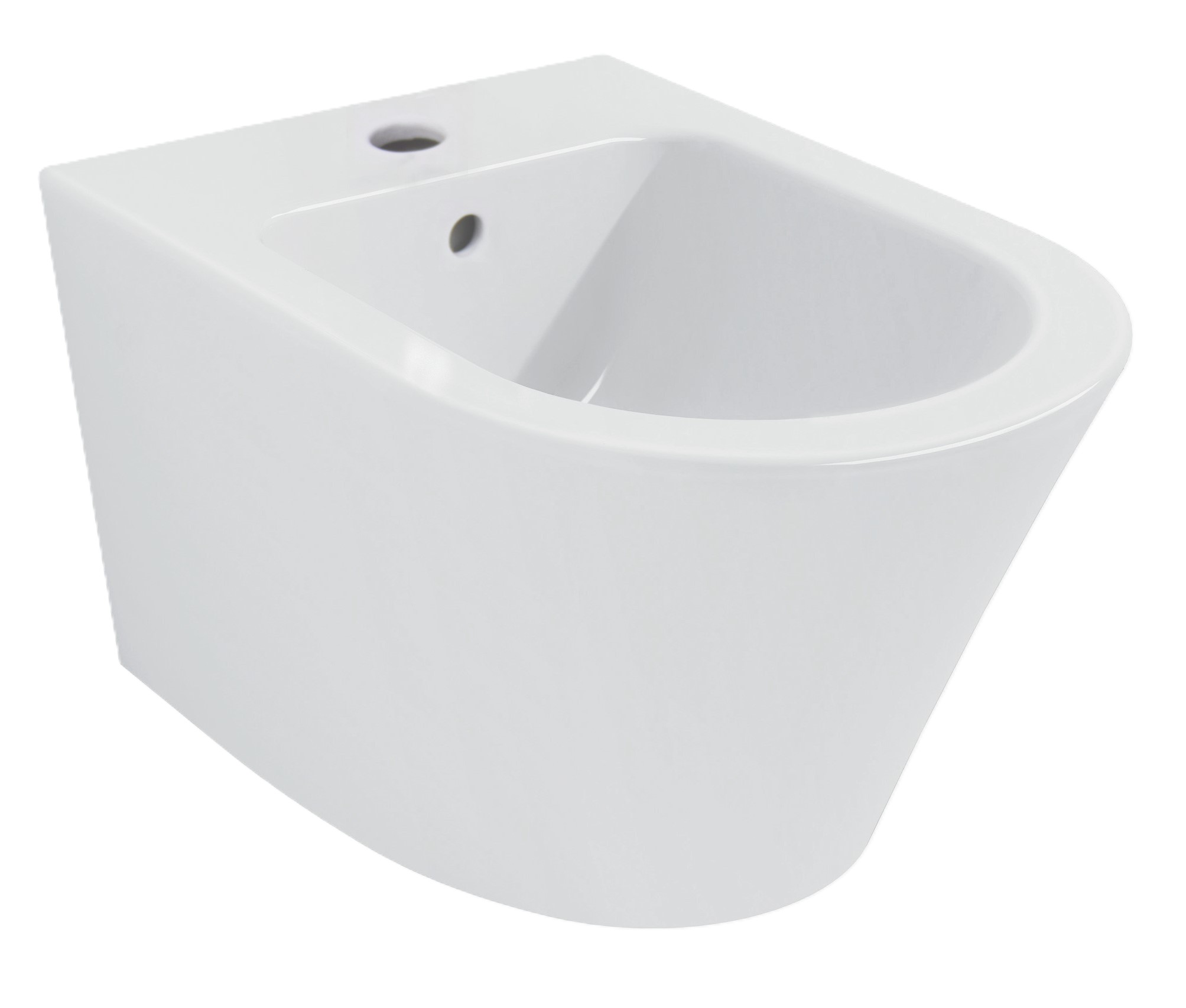 Loft II Wand Bidet weiss  + Fischer Befestigung