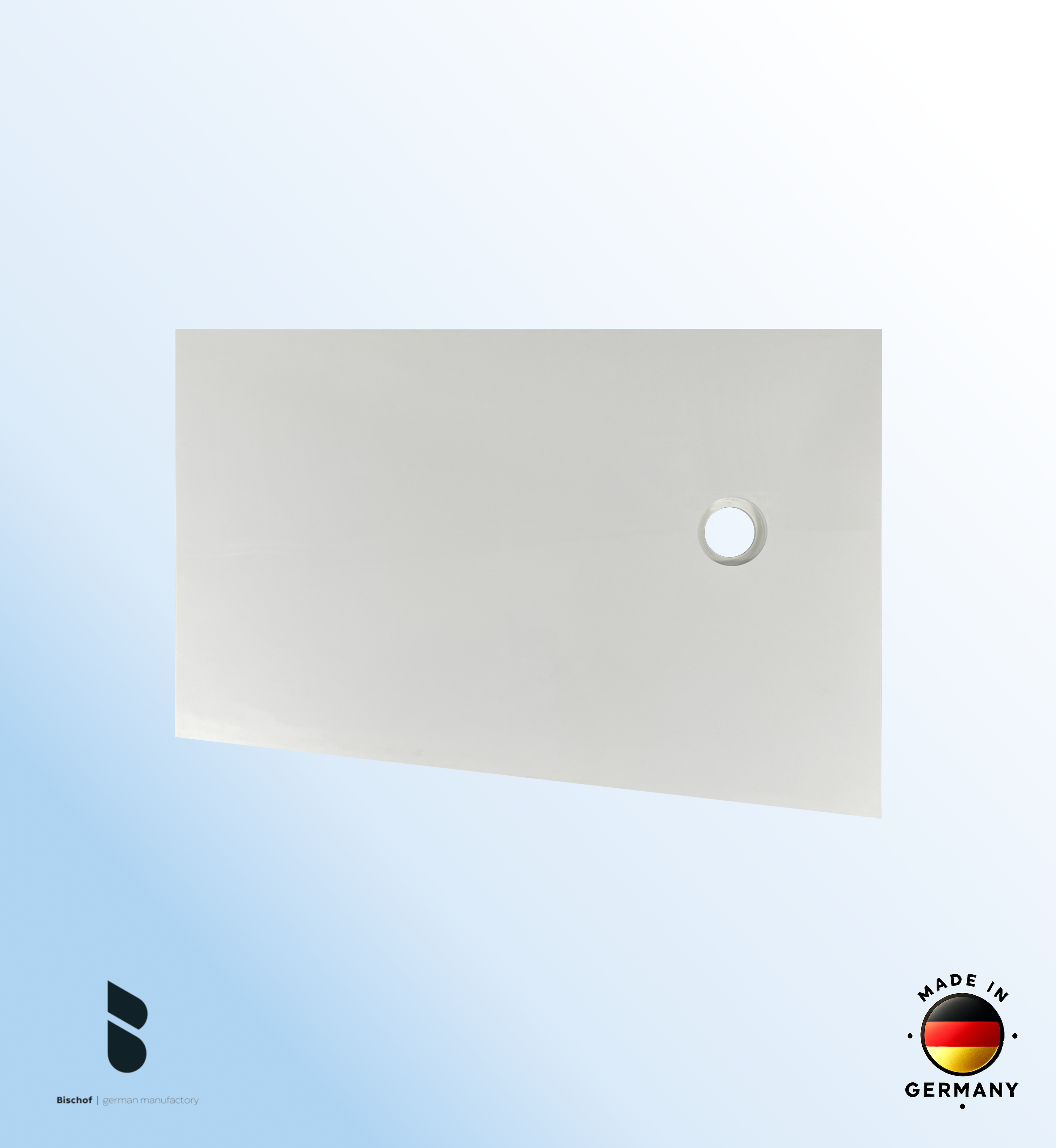 Duschwanne/Board + Acryloberfläche gefertigt nach Maß: