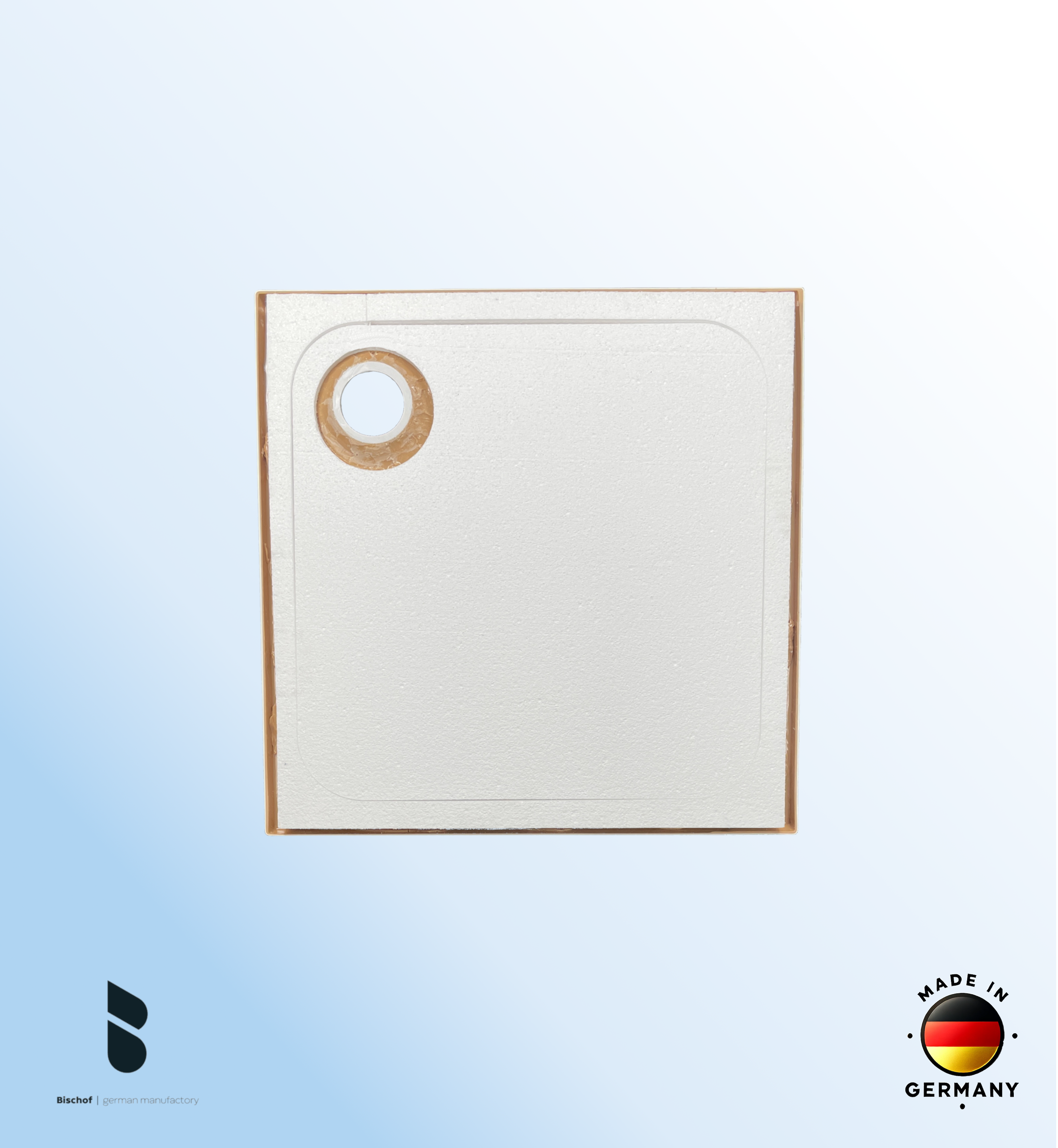 KOMPLETT-PAKET: Duschwanne 80 x 80 cm superflach 2,5 cm weiß Dusche mit GERADER UNTERSEITE Acryl + Styroporträger/Wannenträger + Ablaufgarnitur chrom DN 90 KOMPLETT-PAKET: Duschwanne 80 x 80 cm superflach 2,5 cm weiß Dusche mit GERADER UNTERSEITE Acryl + Styroporträger/Wannenträger + Ablaufgarnitur chrom DN 90